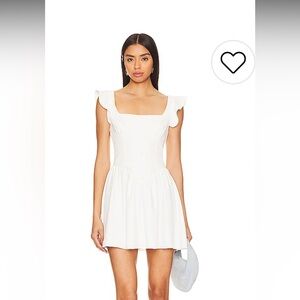 White Amanda uprichard dress